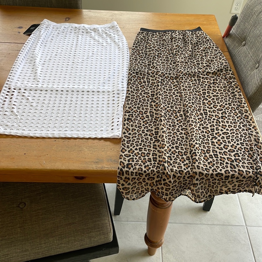 🤍Maxi Skirt Set! (Together or separately)